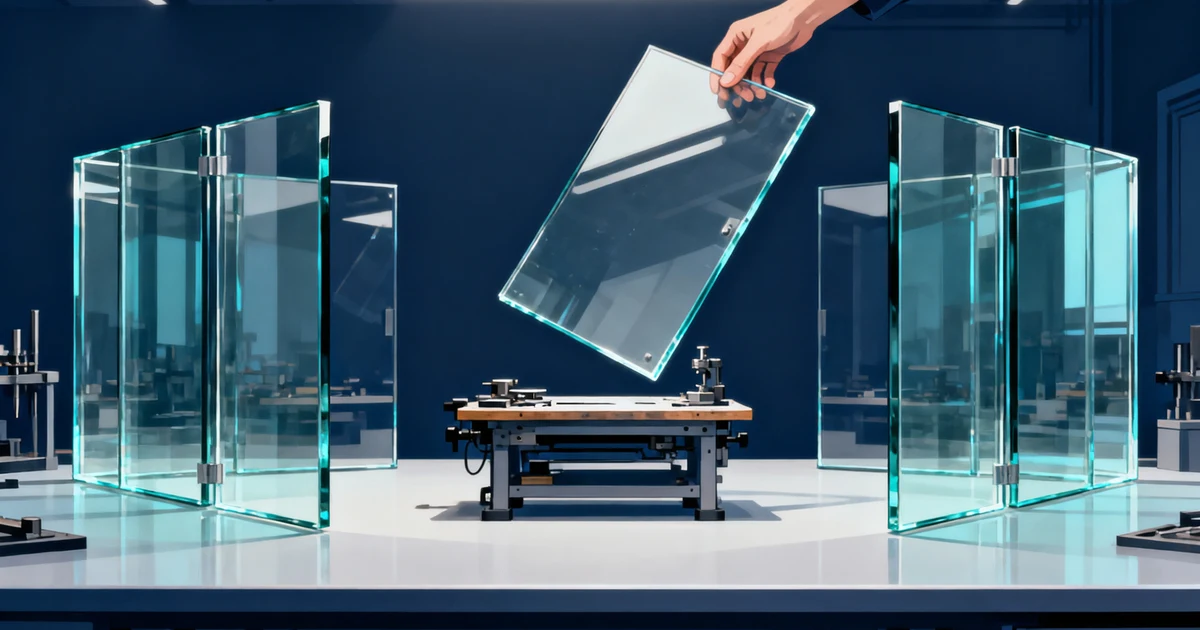 Glass panels around a workbench, a conceptual illustration of a modular upgrade