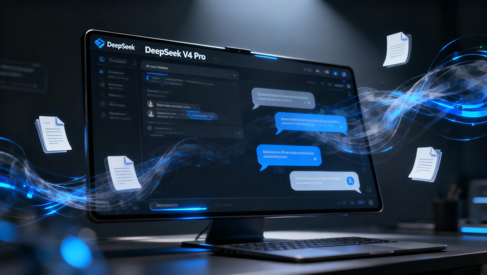 DeepSeek V4 Web Chat for Weekly Reports and Meeting Notes