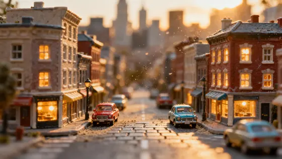 Midjourney Miniature Prompt Guide: Tilt-Shift & Macro Aesthetics
