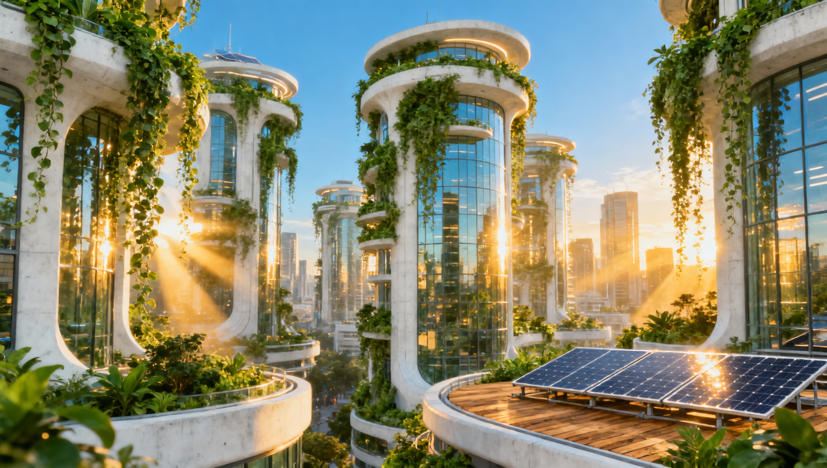How to Create Solarpunk Eco-Future Cities with Midjourney | Complete Prompt Guide