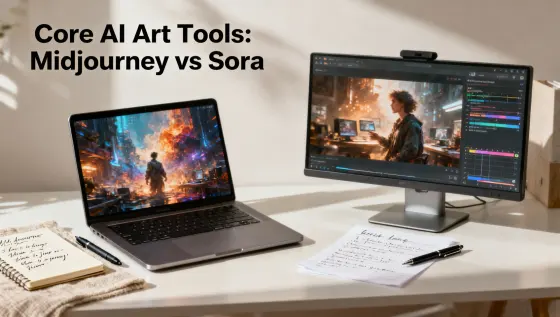 Core AI Art Tools: Midjourney vs Sora