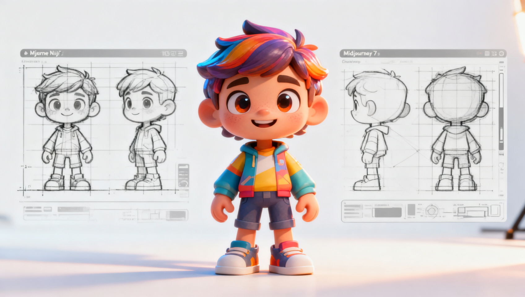 Niji 7 Trendy 3D Characters | Midjourney Prompt Guide Part 1