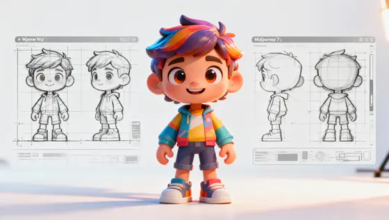 Niji 7 Trendy 3D Characters | Midjourney Prompt Guide Part 1