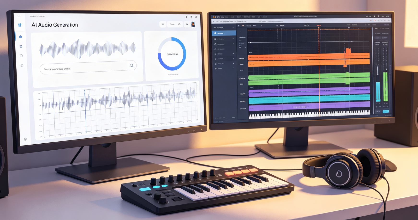 Таймлайн Logic Pro: выровненные стемы Suno, цветовые дорожки синхронизированы с тактом 1.0.0, Flex Time включён на барабанах.